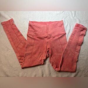 Avocado Phoenix Fire leggings in Coral